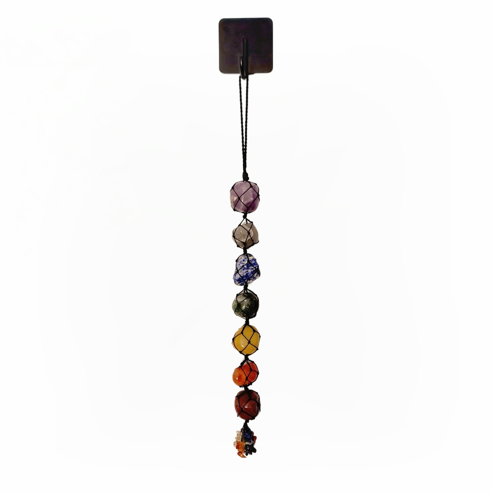 7 Chakras Hanging Stones